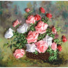 Набор для вышивания лентами Марічка Розовая феерия НЛ-3071 фото