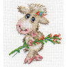 Набір для вишивки хрестиком Аліса 0-105 Мила овечка фото