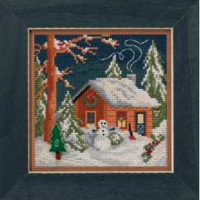 Набір для вишивання Mill Hill Christmas Cabin MH141834