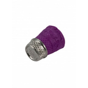 Наперсток силикон+метал Фиолетовый (Размер:L) (Франция) 91733