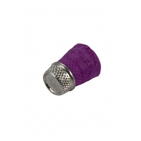 Наперсток силикон+метал Фиолетовый (Размер:L) (Франция) 91733