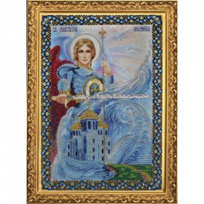Набор для вышивания Картины Бисером Р-092 Икона Святого Архангела Михаила