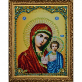 Набор для вышивания Картины Бисером Р-108 Казанская Икона Божьей Матери