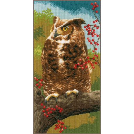 Набір для вишивання Vervaco Owl in autumn Філін PN-0164961