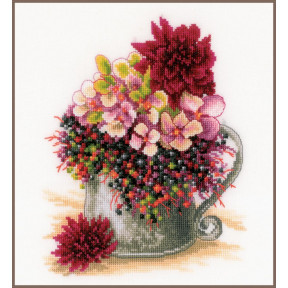 Набор для вышивания Lanarte Pink blush bouquet PN-0185110