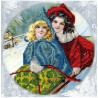 Набор для вышивания бисером КиТ 60915 Рождественские истории 16
