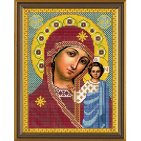 Набор для вышивания бисером Нова Слобода С-9024 Казанская Богородица