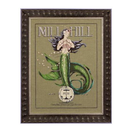 Merchant Mermaid / Купец русалка Mirabilia Designs Схема для вышивания MD117