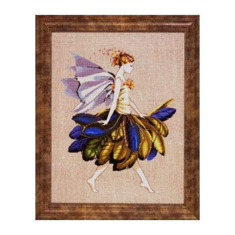 Feather Fairy / Фея с перьями Mirabilia Designs Схема для вышивания MD83