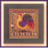 Spring Rooster / Весенний петух Mill Hill Набор для вышивания крестом MHCB158