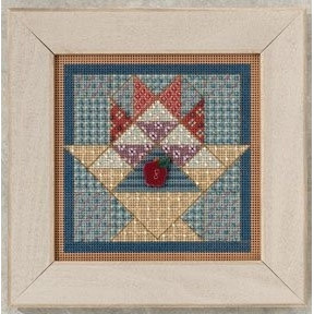 Fruit Basket Quilt / Кошик фруктів Mill Hill Набір для вишивання хрестиком MH142202