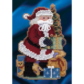 Merry Christmas Santa / Веселого Рождества Санта Mill Hill Набор для вышивания крестом MH204301