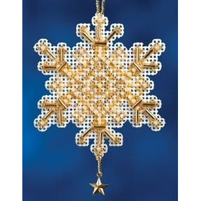 Gold Crystal / Золотой кристал Mill Hill Набор для вышивания крестом MH162305