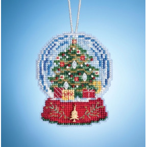 Christmas Tree Globe / Рождественское дерево Шар Mill Hill Набор для вышивания крестом MH161936