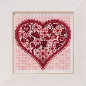 Valentine Heart / Сердце Валентинка Mill Hill Набор для вышивания крестом MH141912