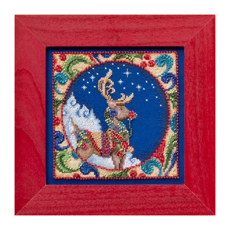 Reindeer / Северный олень Mill Hill Набор для вышивания крестом JS304101