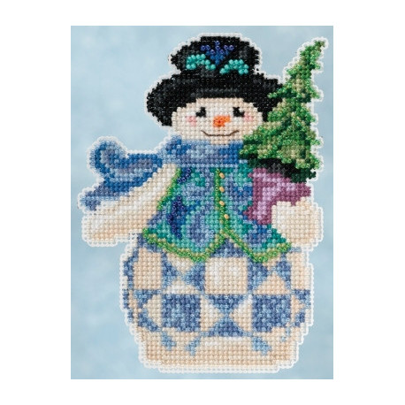 Evergreen Snowman / Вічнозелений сніговик Mill Hill Набір для