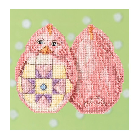 Pink Chick / Рожеве курча Mill Hill Набір для вишивання