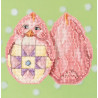 Pink Chick / Розовый цыпленок Mill Hill Набор для вышивания крестом JS181715