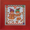 Ginger Friends / Имбирные друзья Mill Hill Набор для вышивания крестом MH144301
