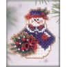 Wintertime Snowlady / Зимняя снежная леди Mill Hill Набор для вышивания крестом h112