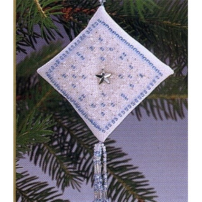Blue Crystal Star / Голубая кристальная звезда Mill Hill Набор для вышивания крестом MHTD