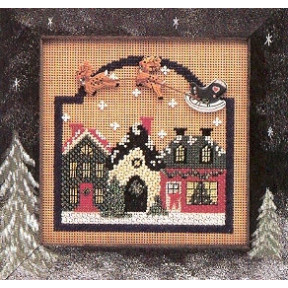 Christmas Village / Рождественская деревня Mill Hill Набор для вышивания крестом MHCB78