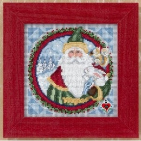 Father Christmas / Отец Рождества Mill Hill Набор для вышивания крестом JS149204