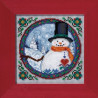 Southern Snowman / Южный снеговик Mill Hill Набор для вышивания крестом JS149102
