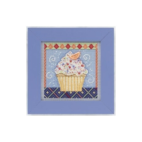 Vanilla Cupcake / Ванильный кекс Mill Hill Набор для вышивания крестом MH141101