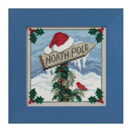 North Pole / Северный полюс Mill Hill Набор для вышивания крестом MH141632