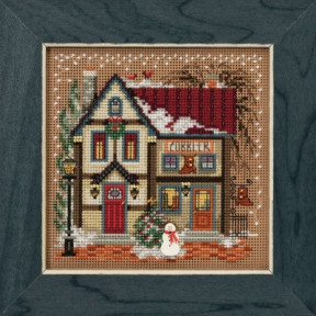 Cobbler - Christmas Village / Сапожник - Рождественская Деревня Mill Hill Набор для вышивания крестом MH141836