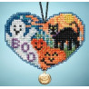 Love Halloween / Люблю Хэллоуин Mill Hill Набор для вышивания крестом MH163105