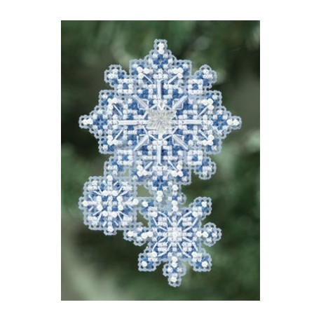 Snowflakes / Сніжинки Mill Hill Набір для вишивання хрестиком