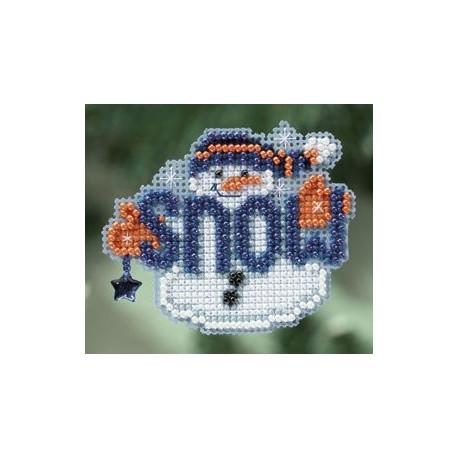 Snow Buddy / Снежный приятель Mill Hill Набор для вышивания крестом MH180304