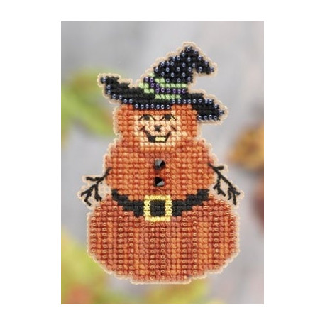 Pumpkin Man / Тыквенный человек Mill Hill Набор для вышивания крестом MH18