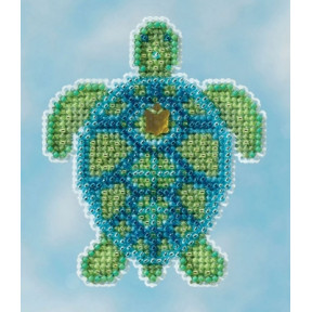 Sea Turtle / Морская черепаха Mill Hill Набор для вышивания крестом MH181611