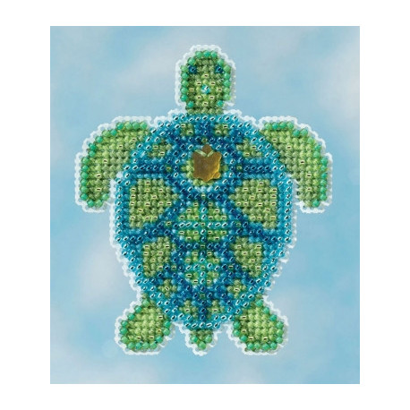 Sea Turtle / Морская черепаха Mill Hill Набор для вышивания крестом MH181303