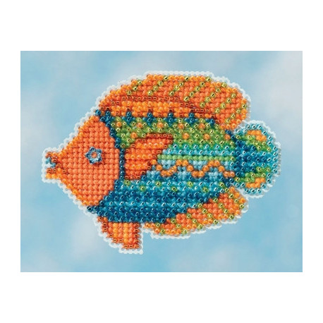 Fancy Fish / Маскарадная рыбка Mill Hill Набор для вышивания крестом MH181613