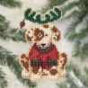 Reindog / Пес с рожками Mill Hill Набор для вышивания крестом MH1893