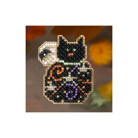 Magic Kitty / Магический котенок Mill Hill Набор для вышивания крестом MH186206