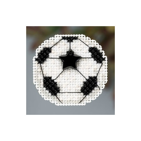 Soccer Ball / Футбольный мяч Mill Hill Набор для вышивания крестом MH183201