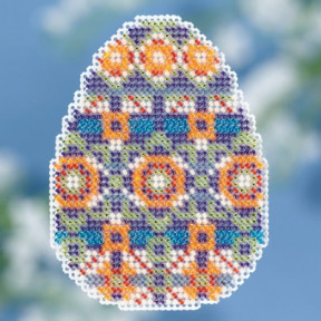 Mosaic Egg / Яйце Мозаїка Mill Hill Набір для вишивання хрестиком MH181815