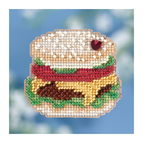 Hamburger / Гамбургер Mill Hill Набор для вышивания крестом MH181811