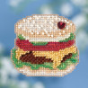 Hamburger / Гамбургер Mill Hill Набор для вышивания крестом MH181811