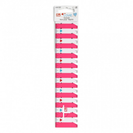 Лінійка для розмітки та вимірювання рожева Prym 610737 фото