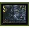 Набір для вишивання Kustom Krafts 99397 Чорна пантера з