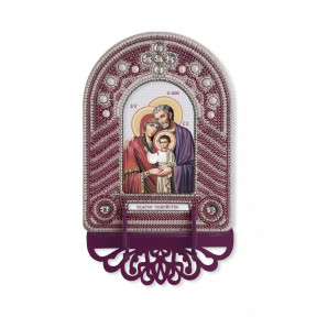 Святое семейство Набор для создания иконы с вышитой рамкой-киотом Нова Слобода ВК1010