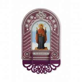 Богородица Нерушимая Стена Набор для создания иконы с вышитой рамкой-киотом Нова Слобода ВК1016