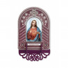 Святейшее Сердце Иисуса Набор для создания иконы с вышитой рамкой-киотом Нова Слобода ВК1024